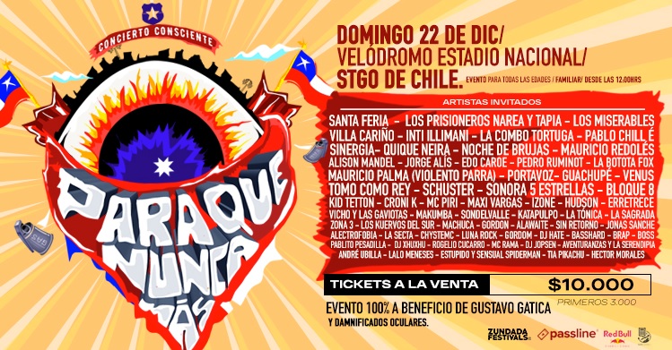 Varias figuras participarán en un show a beneficio de Gustavo Gatica